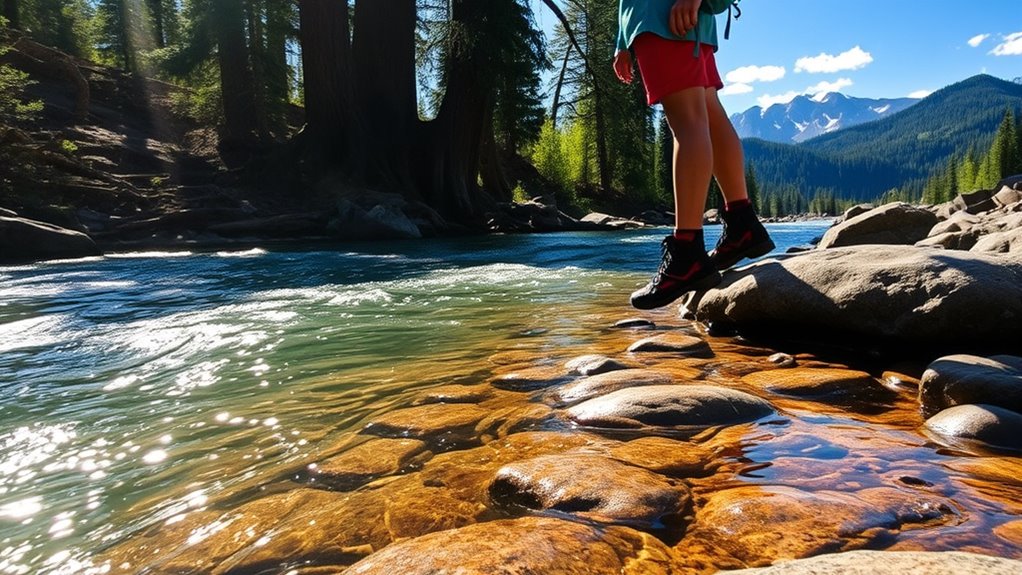 crossing rivers safely techniques