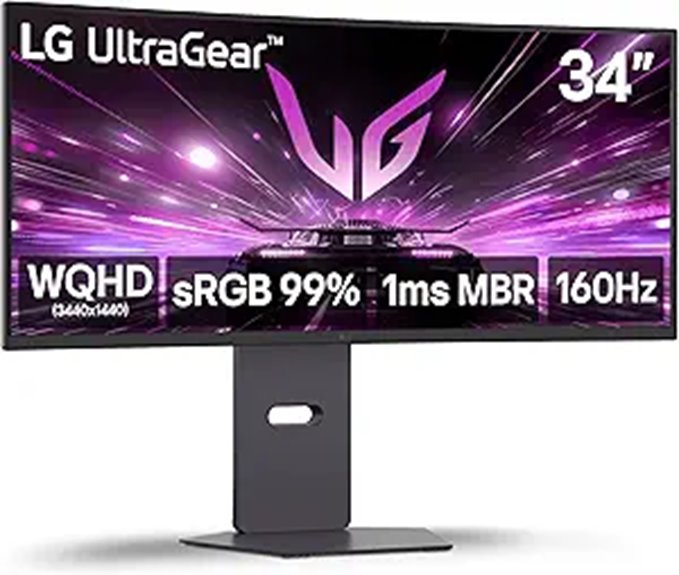 curved gaming monitor 34 inch