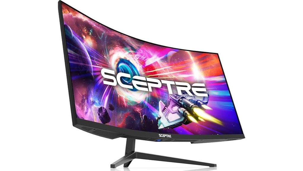 curved ultrawide wqhd monitor