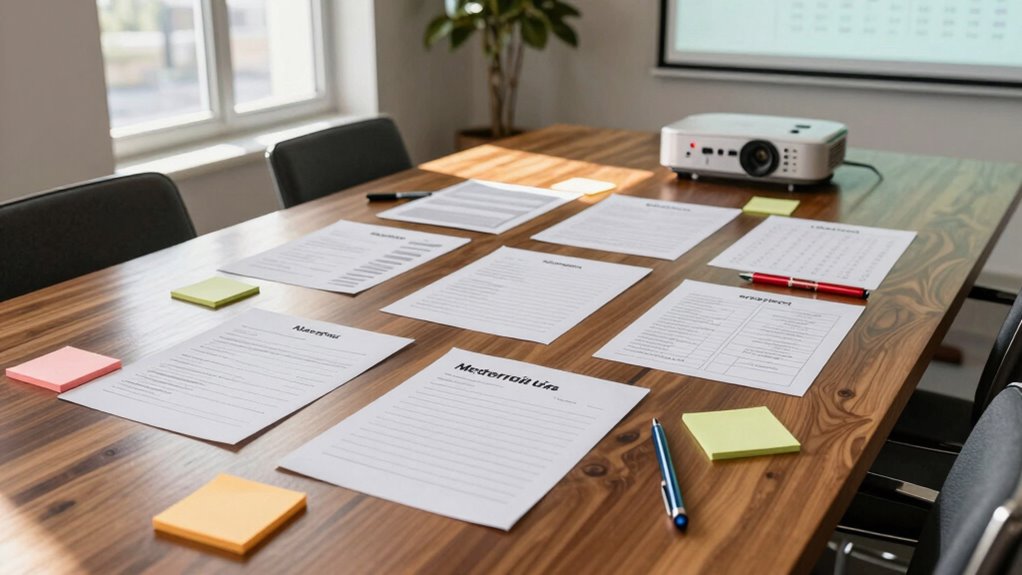 customize notes for meetings