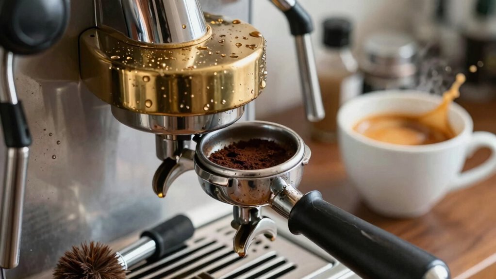 daily espresso machine maintenance