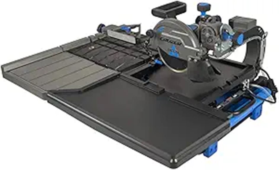 delta tile cutting saw