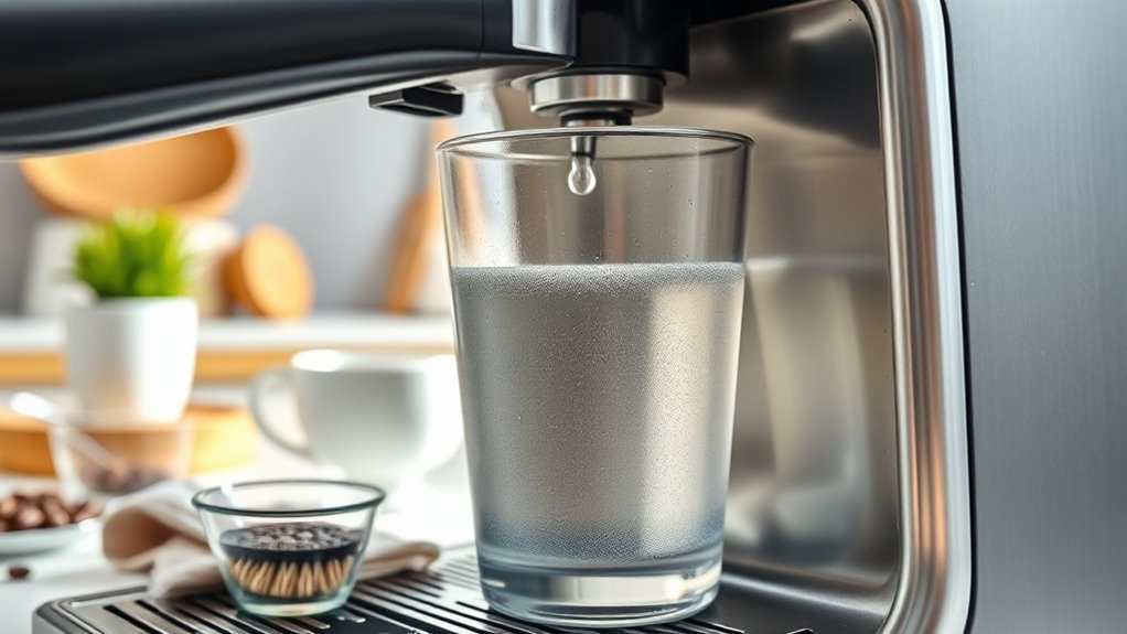 descale coffee maker regularly