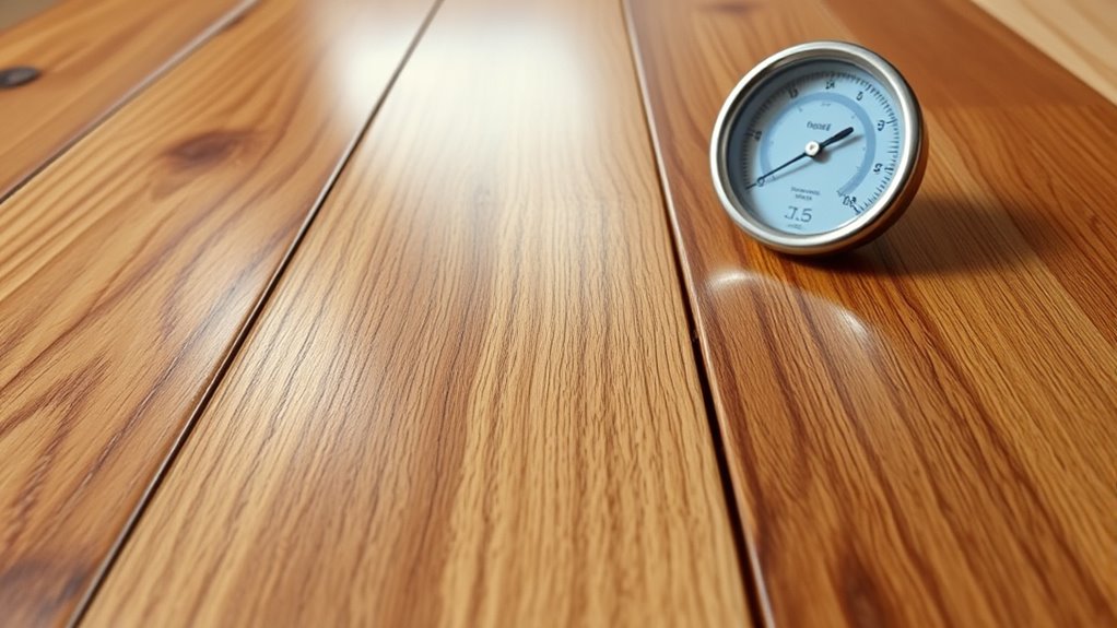 detecting and preventing floor warping