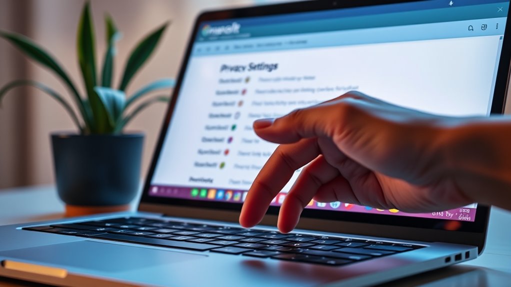 disabling cookies protects privacy