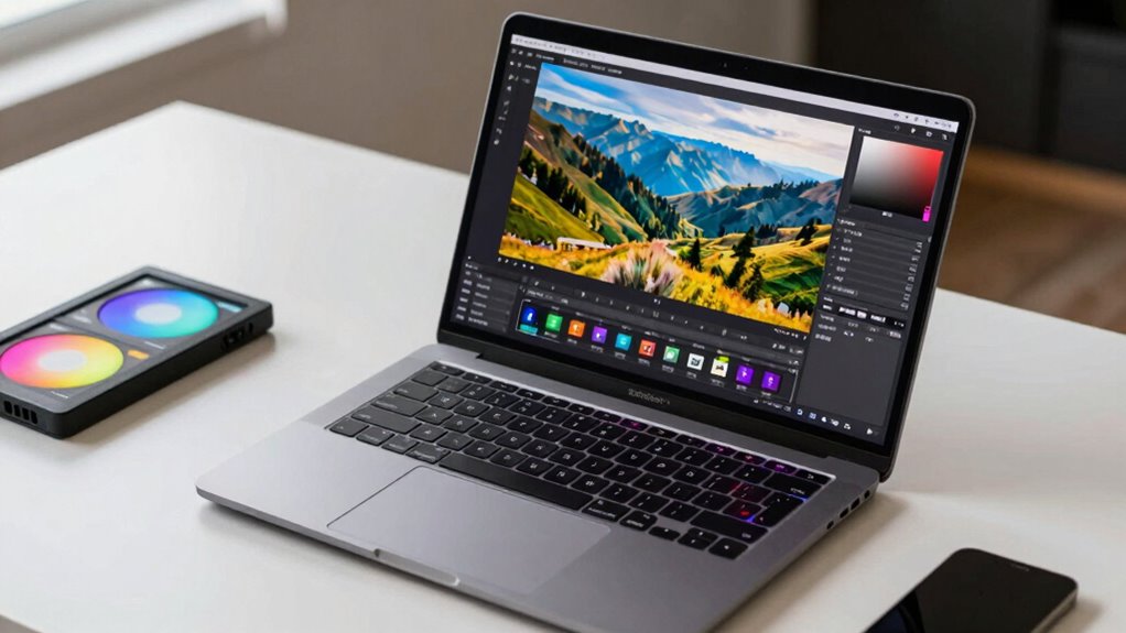 display quality and color accuracy