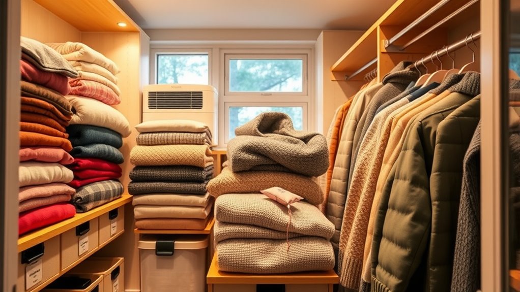 dry clothes control moisture