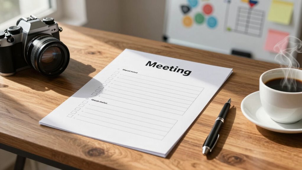 effective meeting notes template