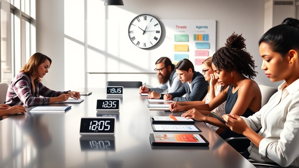 effective timekeeping in meetings