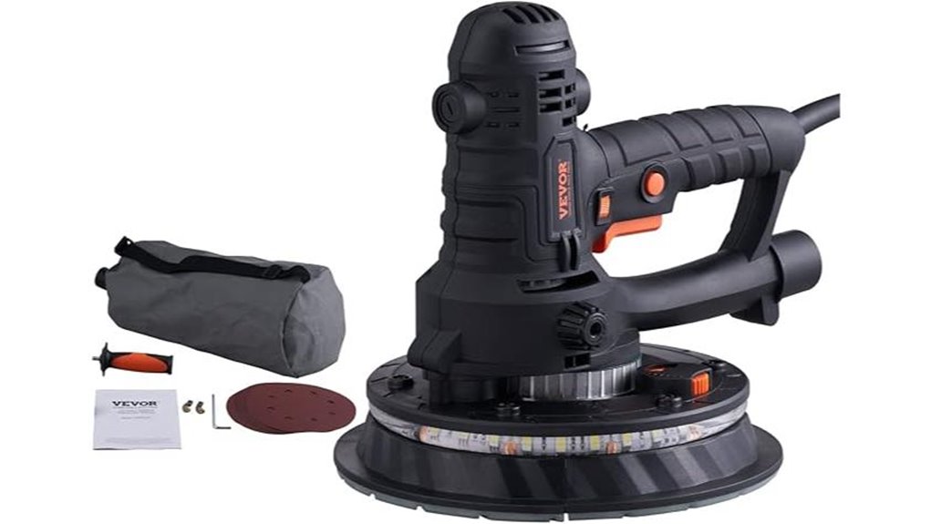 electric drywall sander system