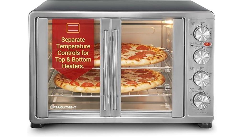 elite 18 slice convection oven