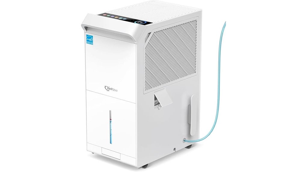 energy efficient dehumidifier with pump