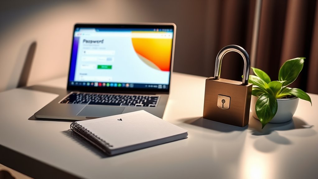 enhanced security through password management