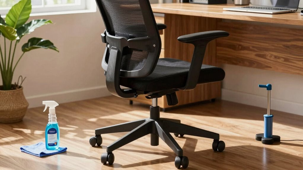ergonomic chair maintenance tips