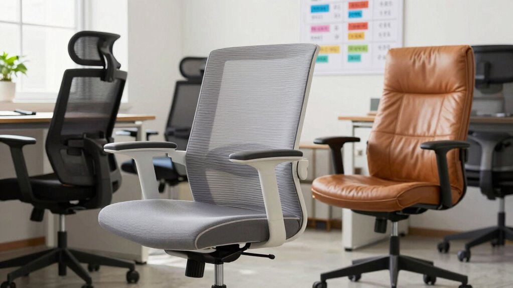 ergonomic chair style comparison