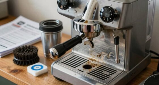 espresso machine maintenance errors