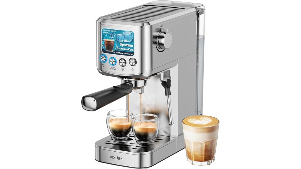 espresso maker with frother