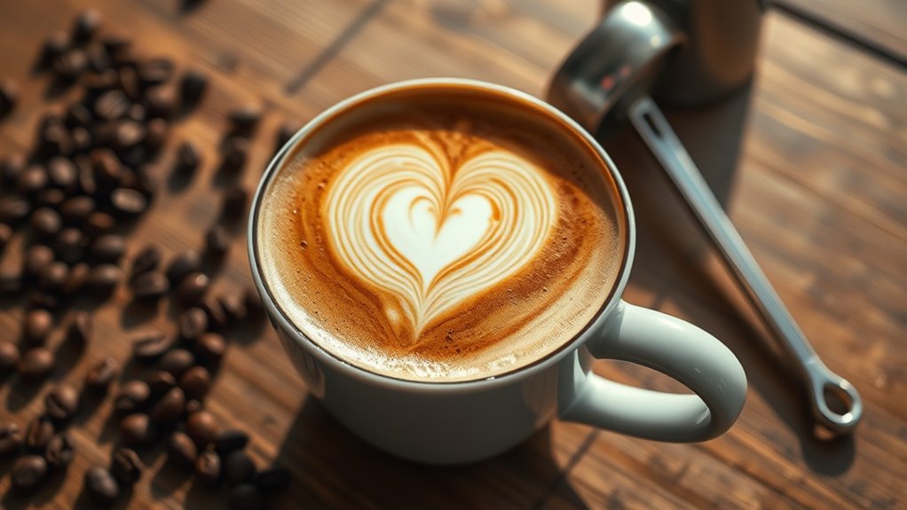 espresso quality enhances latte art