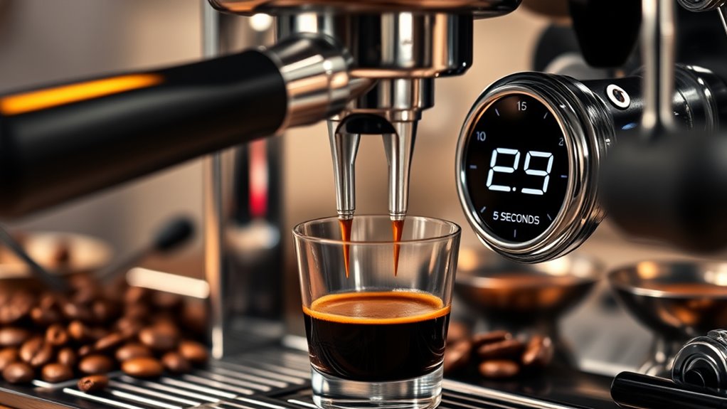 espresso shot timing mastery