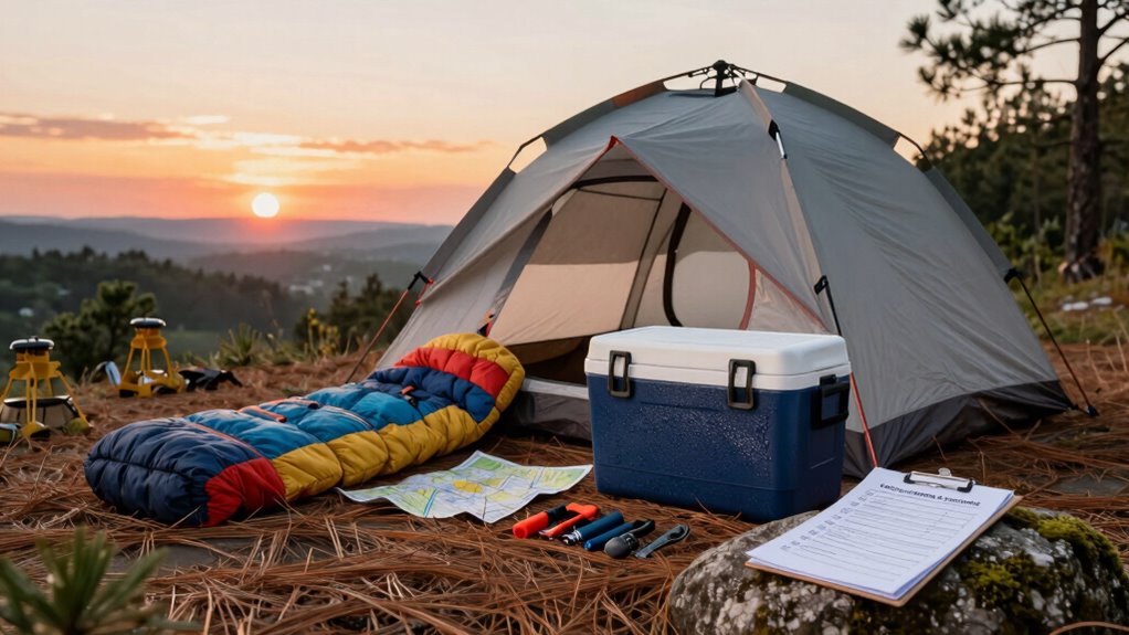 essential camping gear list