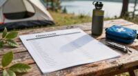essential camping gear list