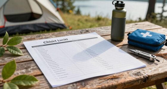 essential camping gear list