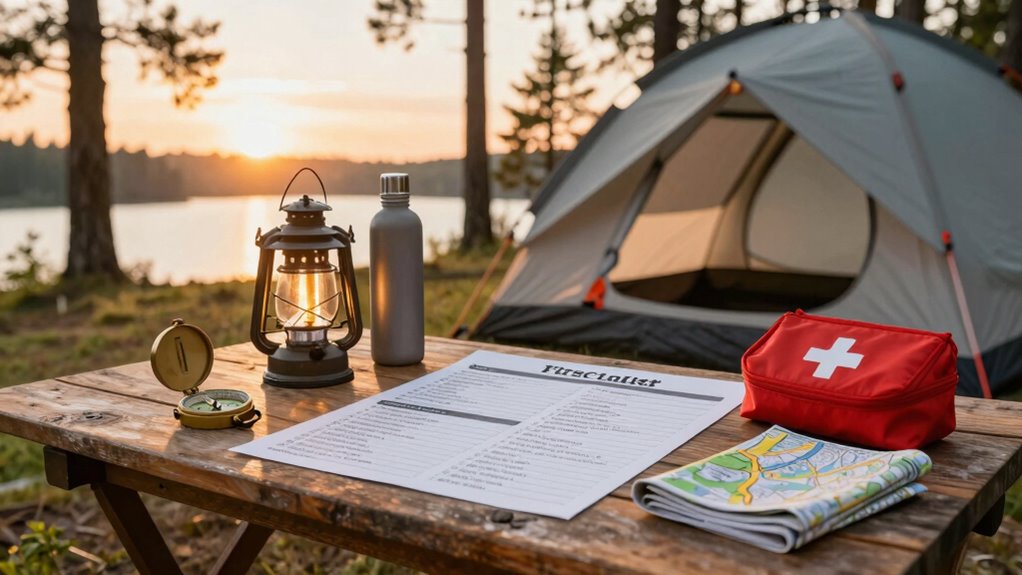 essential camping trip checklist