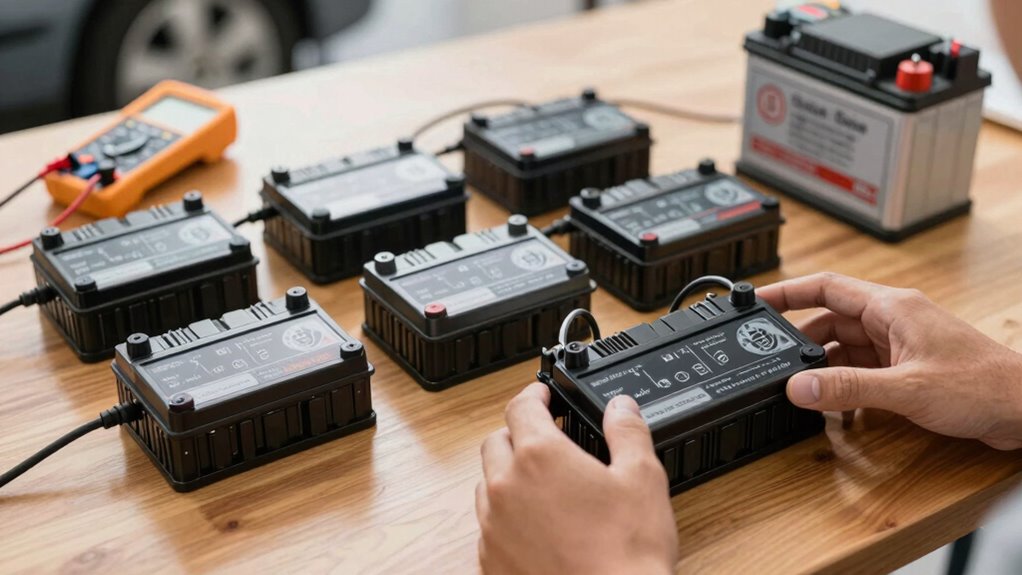 essential car battery charger features