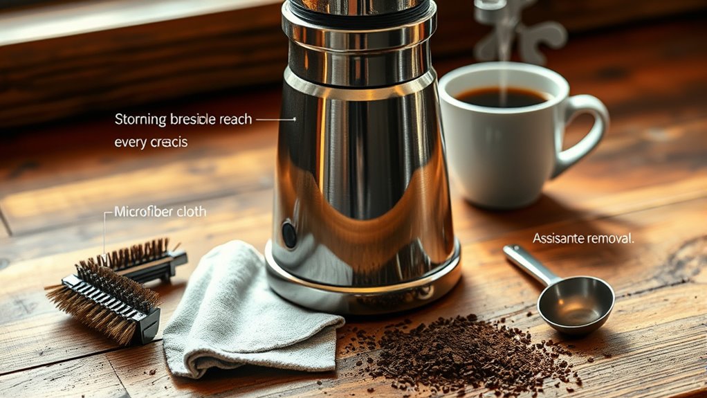 essential coffee grinder maintenance