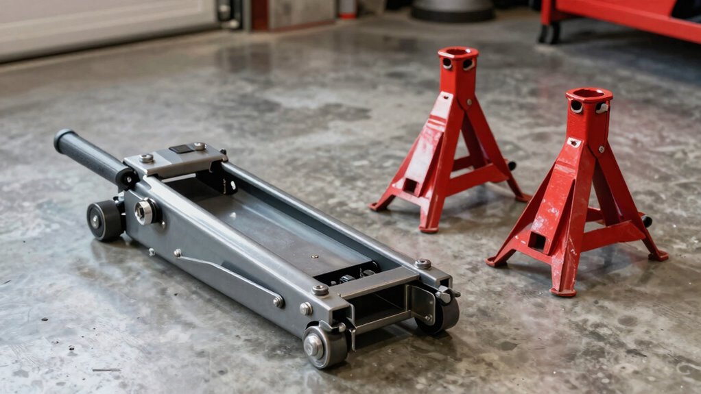 essential floor jack features