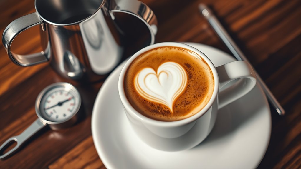 essential latte art tools