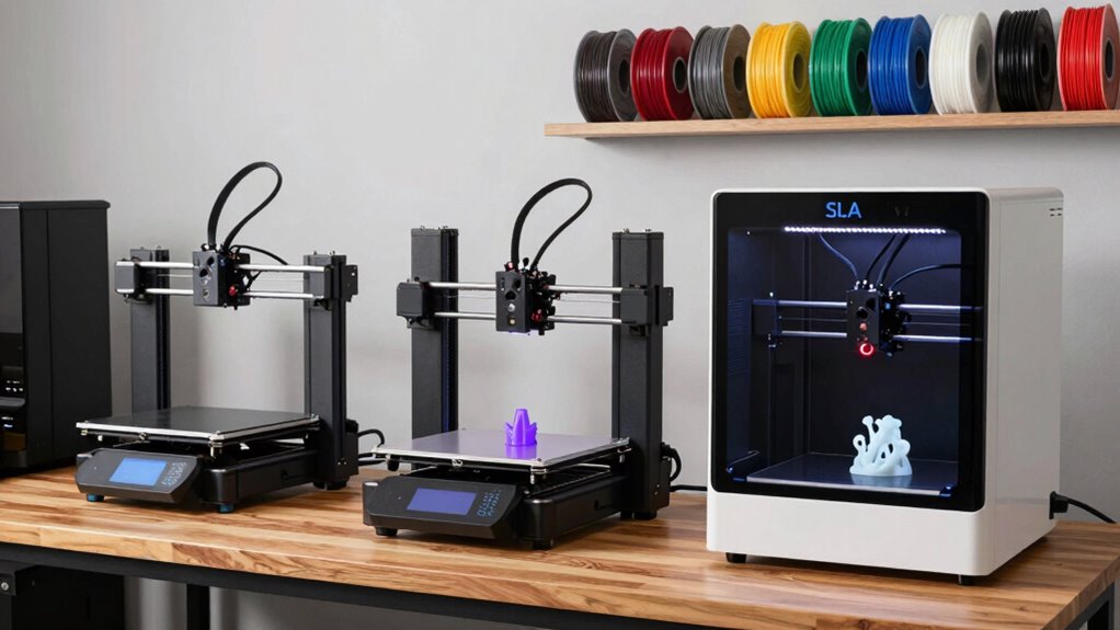 explore diverse 3d printers
