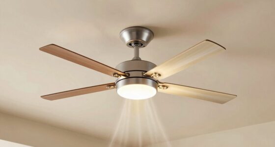 fan size and placement