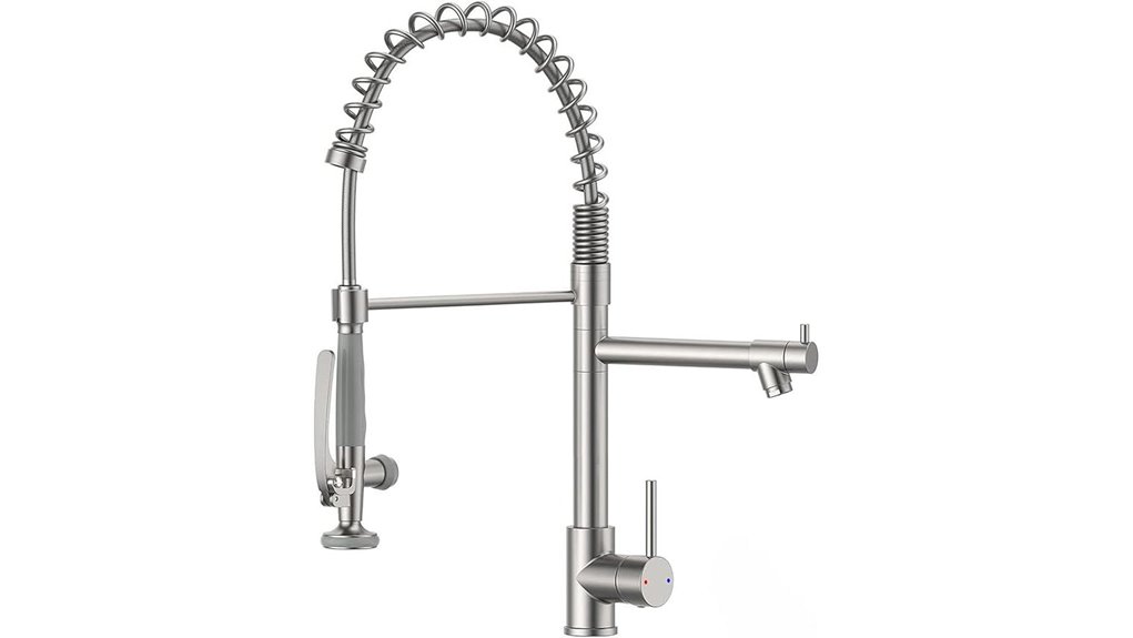 fapully kitchen faucet features