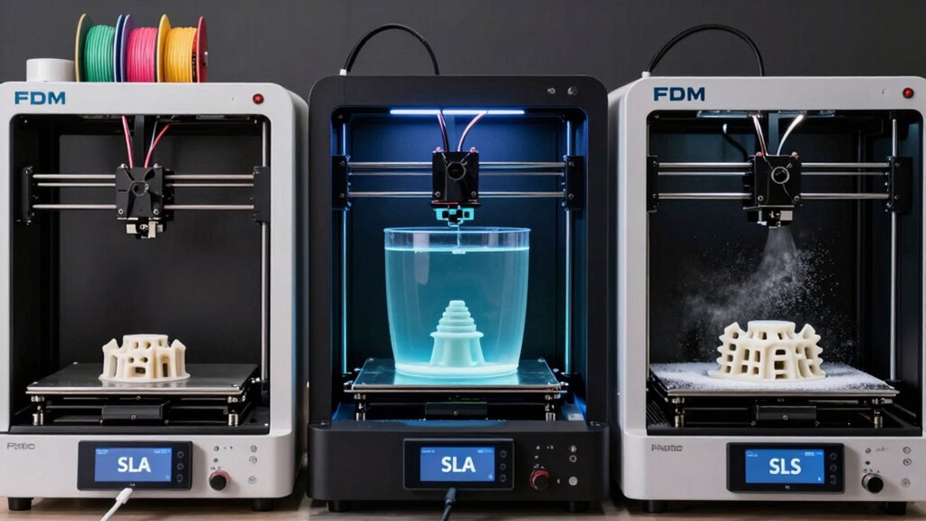 fdm sla sls comparison