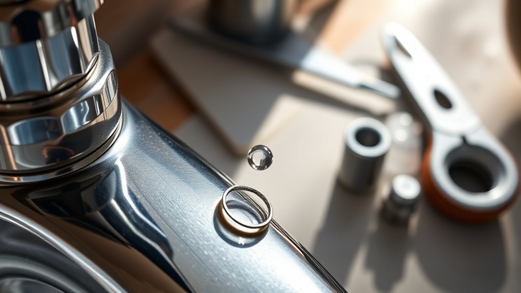 fixing a dripping faucet