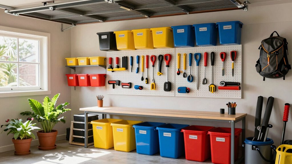 garage inventory and organization
