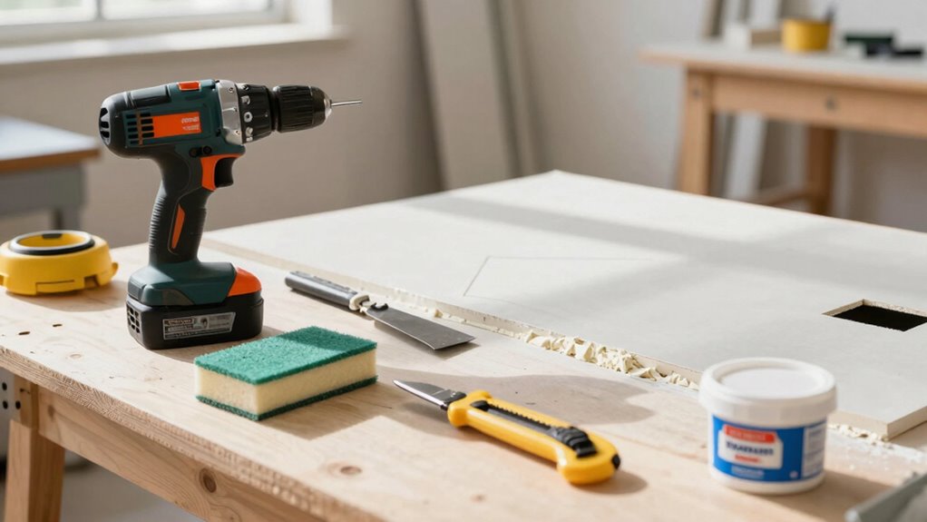 gather tools and materials