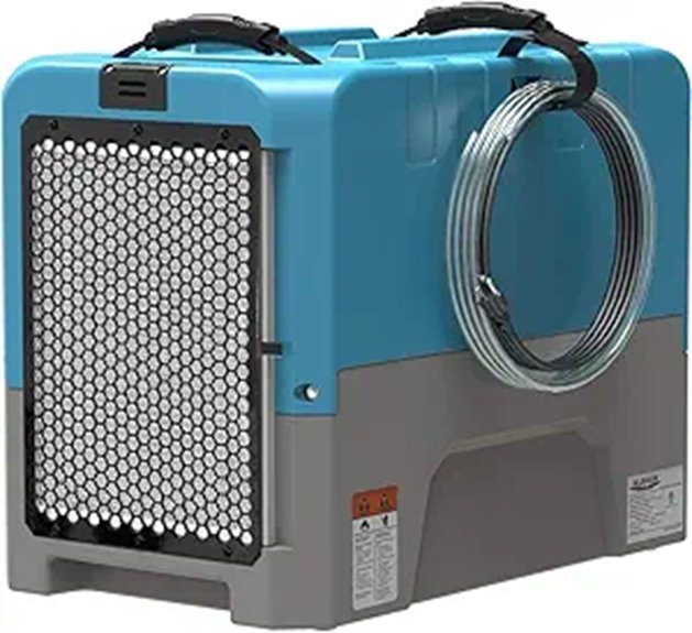 high capacity dehumidifier with pump