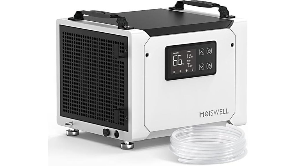 high capacity dehumidifier with pump