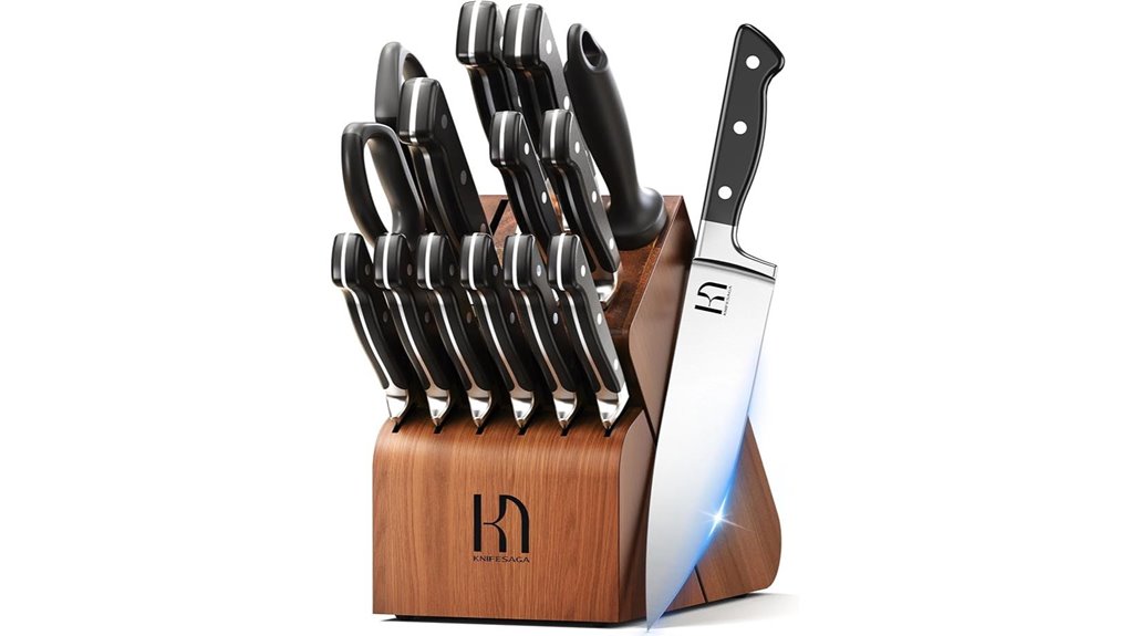 high carbon knife set