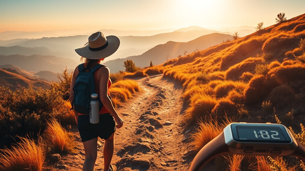 hike early or evening