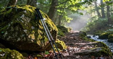 hiking poles enhance stability