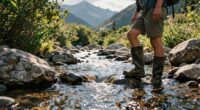 hiking water crossing techniques