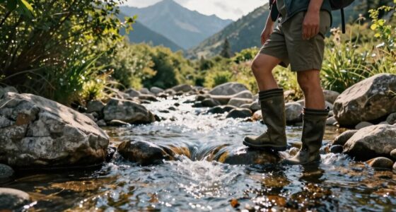 hiking water crossing techniques