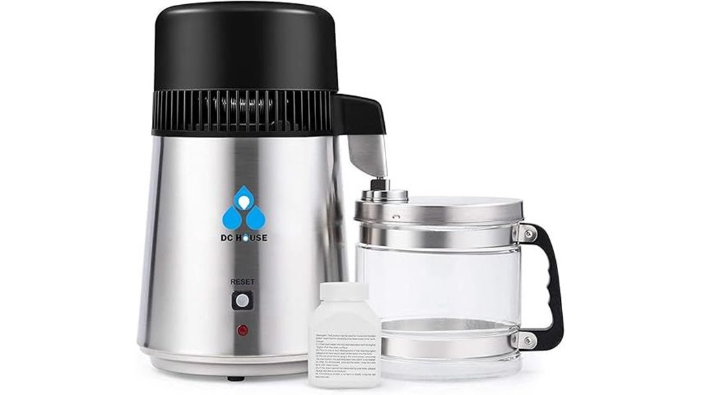 home countertop distilled water