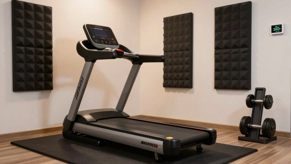 home gym noise maintenance