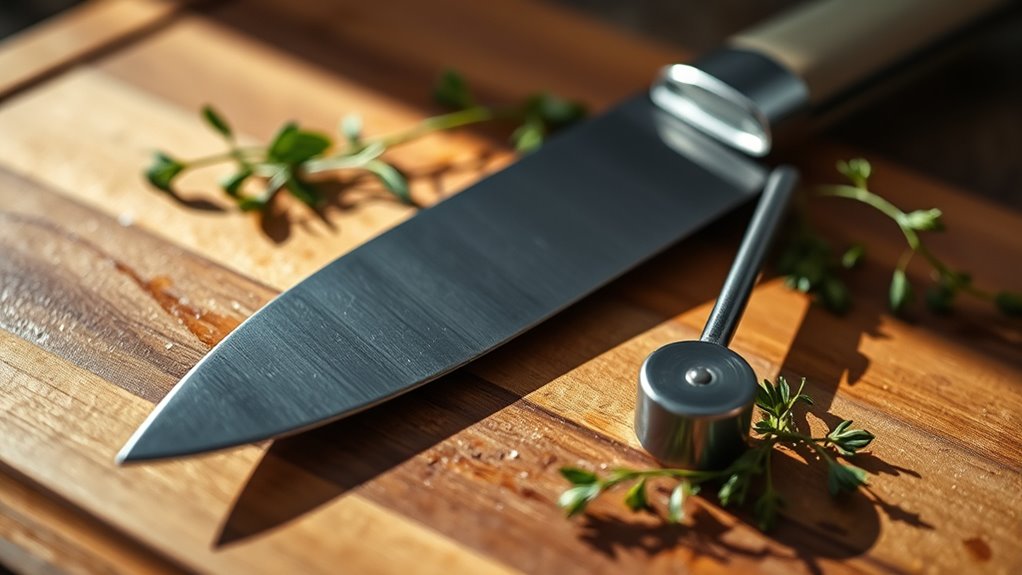 hone knives before use