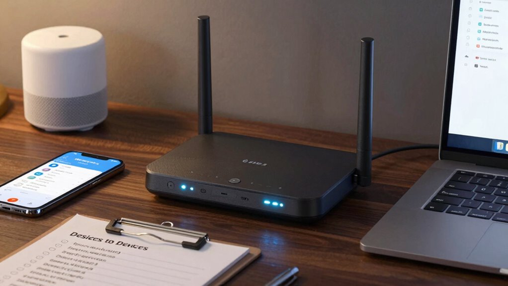 identify connected network devices