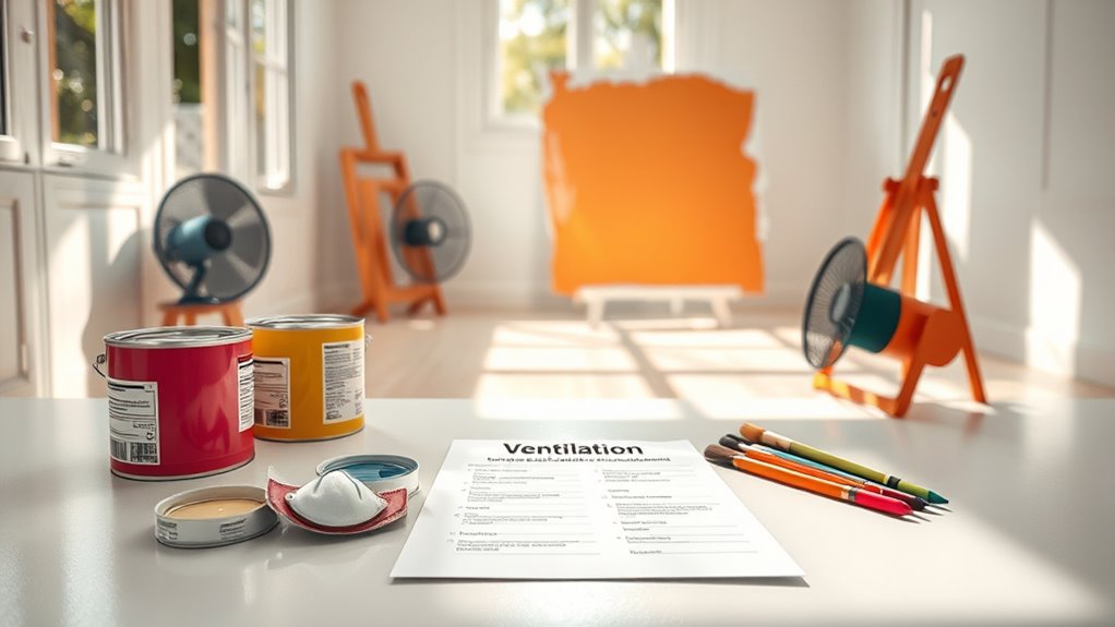 importance of ventilation while painting